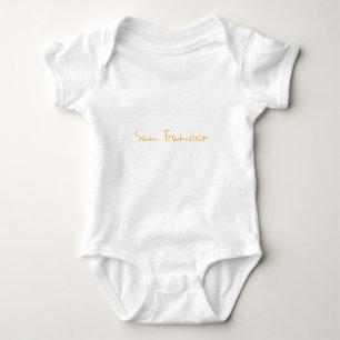 San Francisco CA Signature Baby Bodysuit
