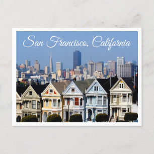 San Francisco CA Skyline Postcard - United States