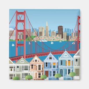 San Francisco, CA   The City By The Bay Magnet