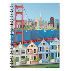 San Francisco, CA The City By The Bay Notebook