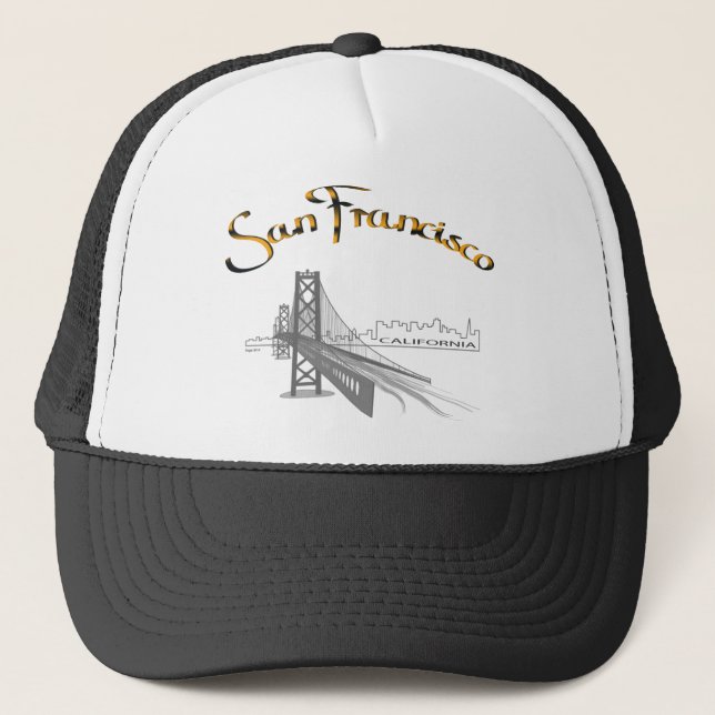 San Francisco, CA Trucker Hat (Front)