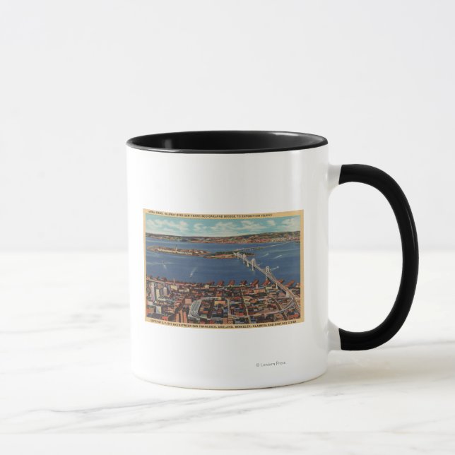 San Francisco, CAAerial View of S. F. Bridge Mug (Right)
