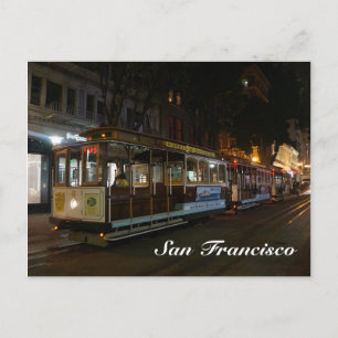 San Francisco Cable Car #3 Postcard