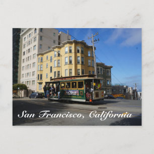 San Francisco Cable Car #4 Postcard