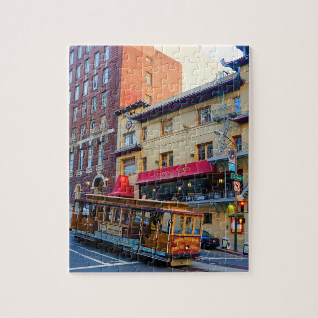 San Francisco Cable Car #5 Jigsaw Puzzle (Vertical)