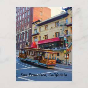 San Francisco Cable Car #5 Postcard