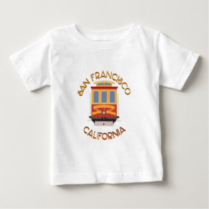 San Francisco Cable Car Baby T-Shirt
