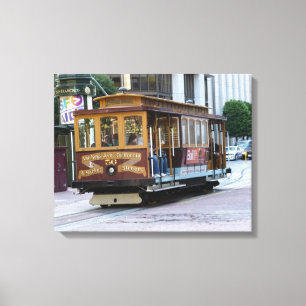 San Francisco Cable Car Canvas Print