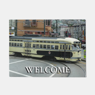 San Francisco Cable Car Doormat