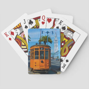 San Francisco Cable Car & Ferry Building Playing Cards