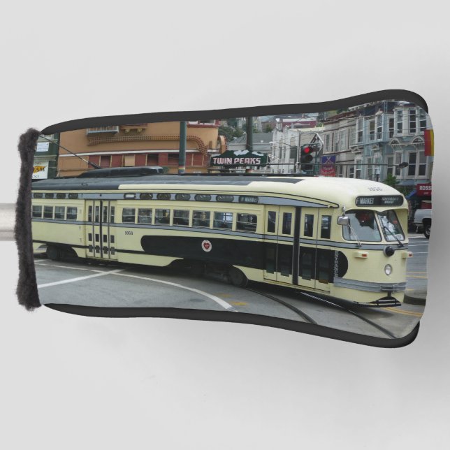 San Francisco Cable Car Golf Head Cover (Front)