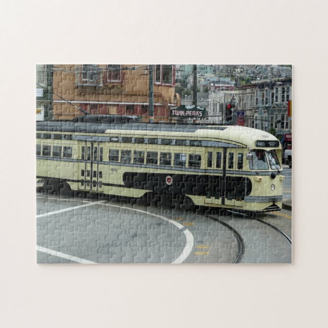 San Francisco Cable Car Jigsaw Puzzle (Horizontal)