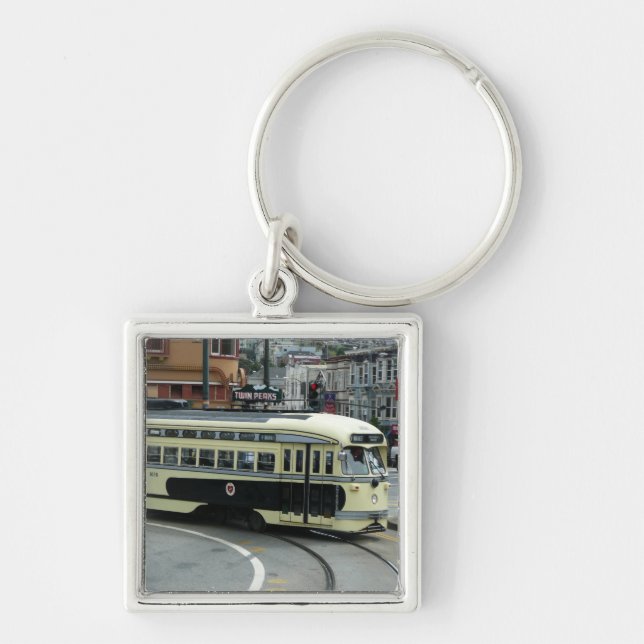 San Francisco Cable Car Key Ring (Front)