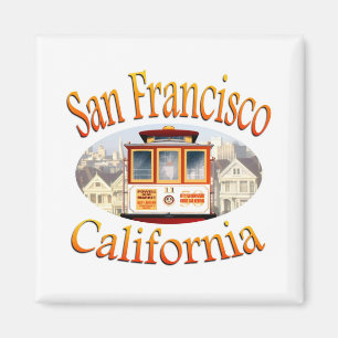 San Francisco Cable Car Magnet