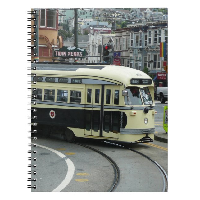 San Francisco Cable Car Notebook (Front)