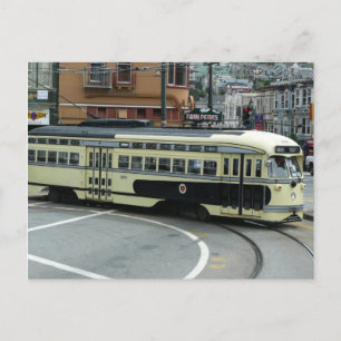 San Francisco Cable Car Postcard