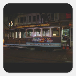 San Francisco Cable Car Stickers