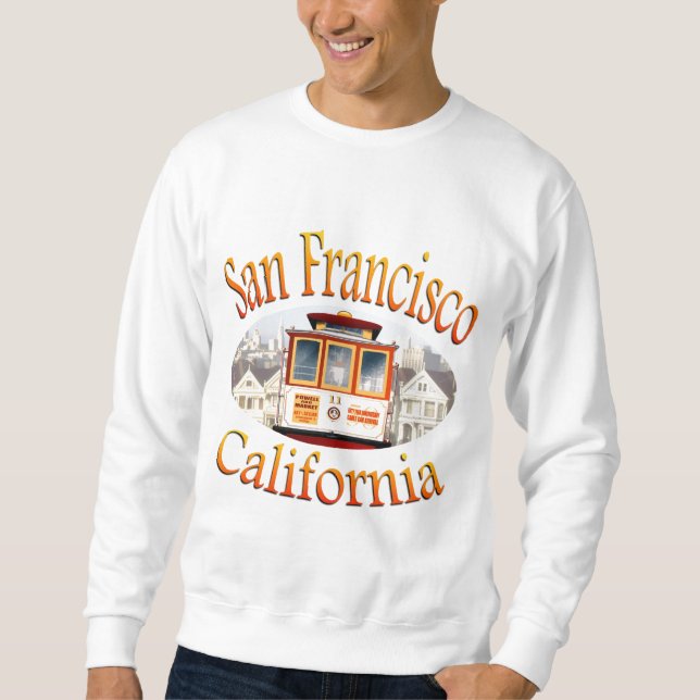 San Francisco Cable Car Sweatshirt (Front)