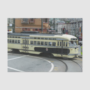 San Francisco Cable Car Tissue Paper