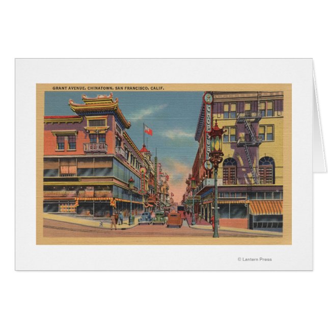San Francisco, CAGrant Avenue in Chinatown (Front Horizontal)