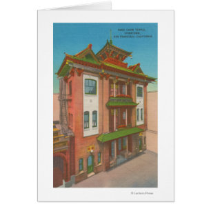 San Francisco, CAKong Chow Temple in Chinatown