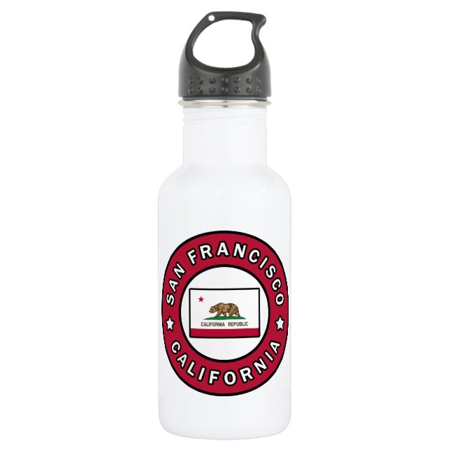 San Francisco California 532 Ml Water Bottle (Front)