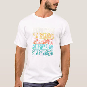 San Francisco California American Ca Usa Resident  T-Shirt