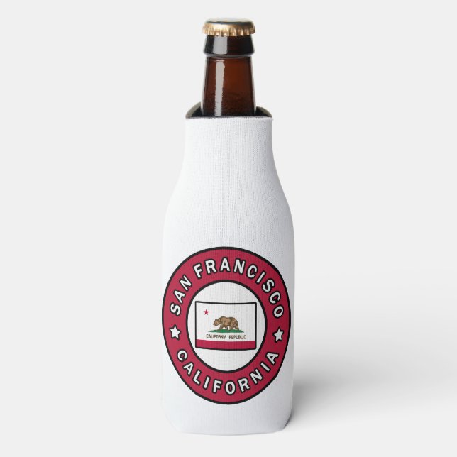 San Francisco California Bottle Cooler (Bottle Front)