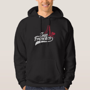 San Francisco California Bridge Ca Usa Travel Hoodie