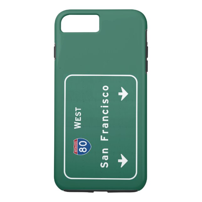 San Francisco California ca Interstate Highway : Case-Mate iPhone Case (Back)
