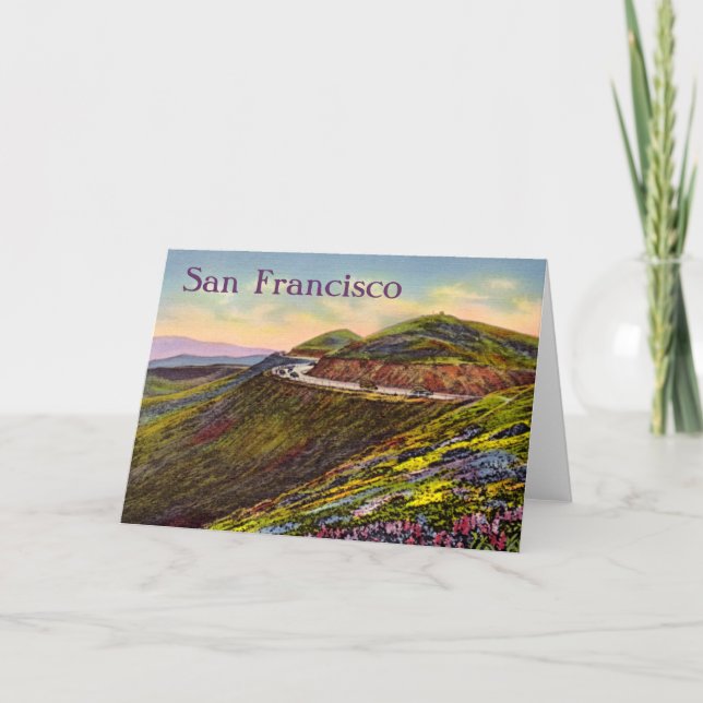 San Francisco, California Card (Front)
