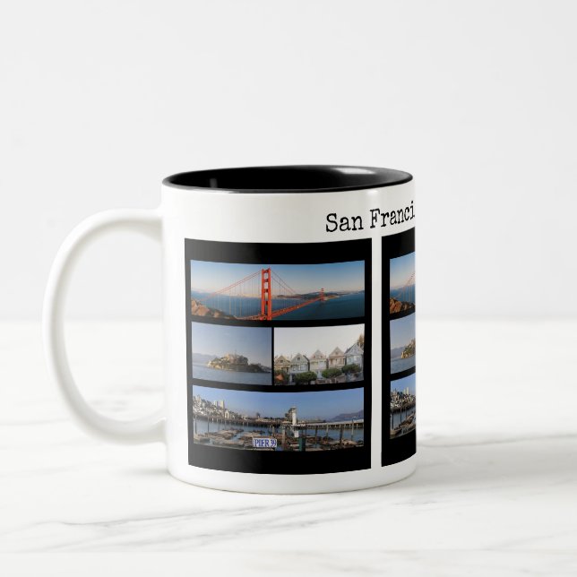 San Francisco California Coffee Mug (Left)
