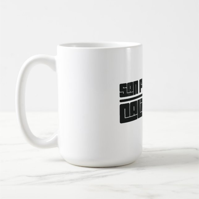 San Francisco - California Coffee Mug (Left)