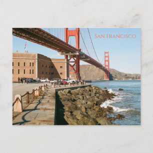 San Francisco California Film Photography Postcard