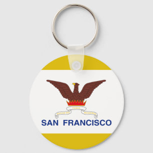 San Francisco (California) flag Keychain