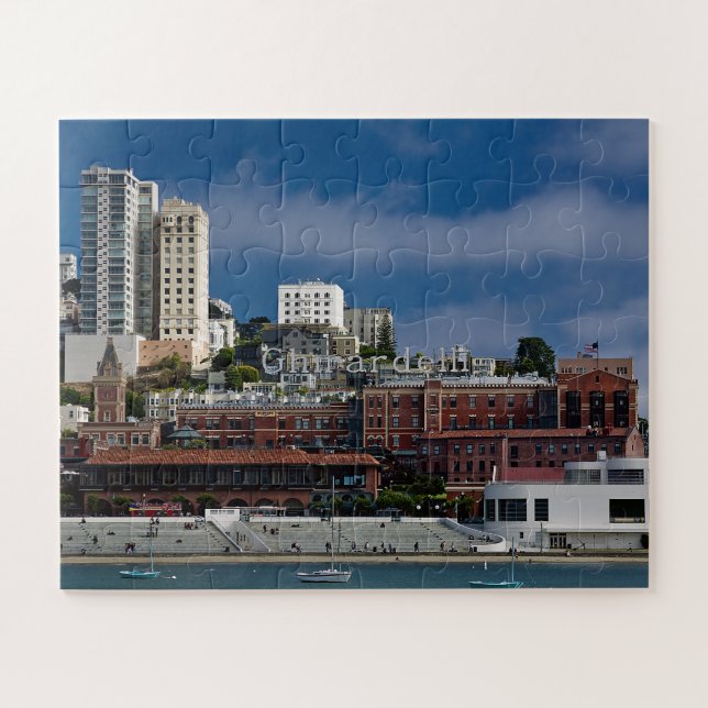 San Francisco California Ghirardelli Square Jigsaw Puzzle (Horizontal)