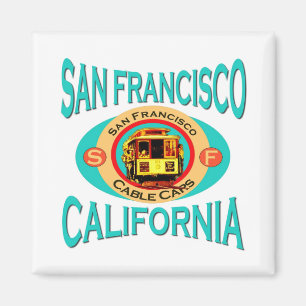 San Francisco California Gift Magnet