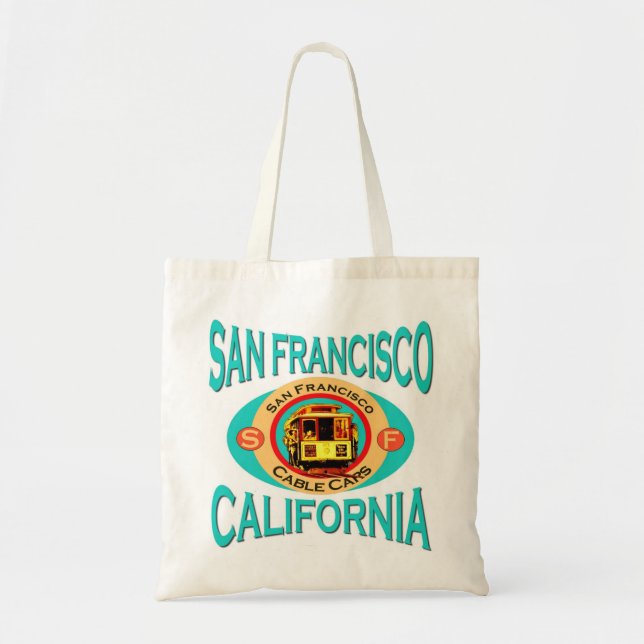 San Francisco California Gift Tote Bag (Front)