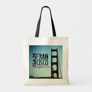 San Francisco California golden gate bridge bag