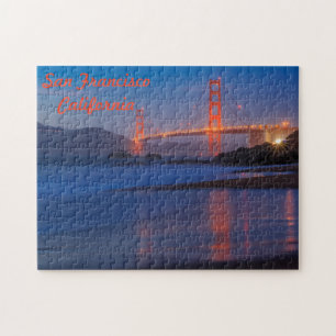 San Francisco California Golden Gate Bridge Jigsaw Puzzle