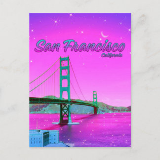 San Francisco California Golden Gate Bridge  Postcard