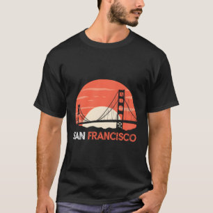 San Francisco California Golden Gate Bridge T-Shirt