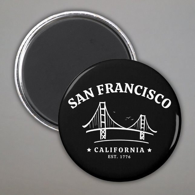 San Francisco California Golden Gate Landscape Magnet (Creator Uploaded)
