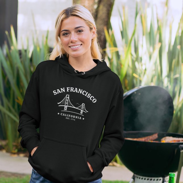 San Francisco California Golden Gate view Hoodie (Creator Uploaded)
