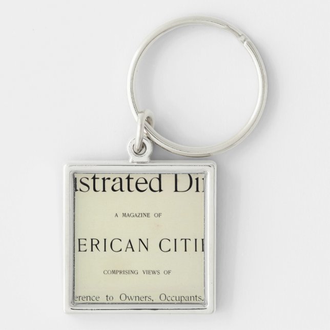 San Francisco California Key Ring (Front)