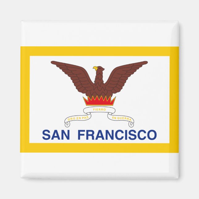 San Francisco California Magnet (Front)
