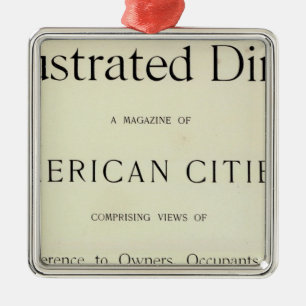 San Francisco California Metal Tree Decoration