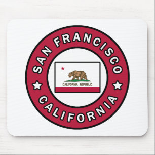 San Francisco California Mouse Mat