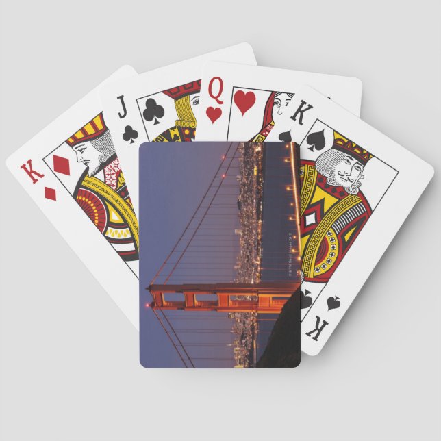 San Francisco, California Playing Cards (Back)