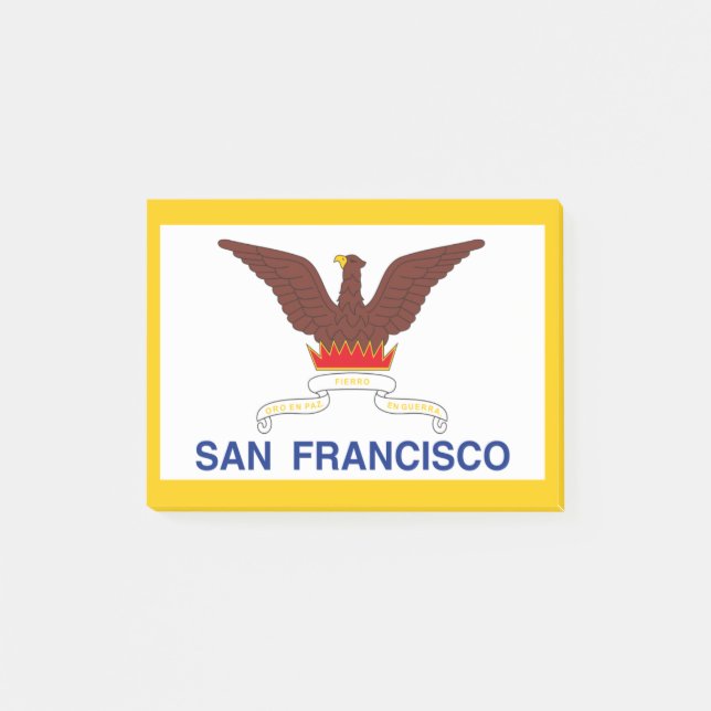 San Francisco California Post-it Notes (Front)